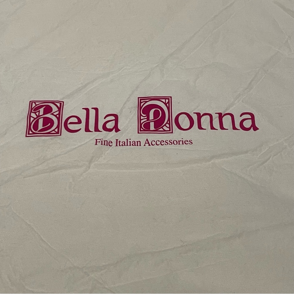 Bella Donna Italian crafted leather handbag with fringe. In Barbie pink. - Picture 12 of 12